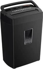 12-Sheet Cross Cut Paper Shredder 5.5 Gal Home Office Heavy Duty Shredder Black