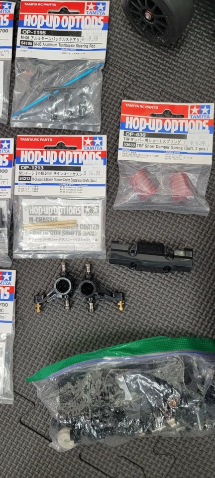 RARE Tamiya 1/10 M05 VW Race Car w/ Hop-up Option Parts Aluminum Servo ESC Motor - Image 4 of 4