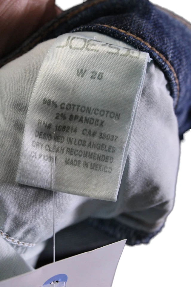 Joes Womens Denim Low Rise Medium Wash Cuffed Sharpay Shorts Blue Cotton Size 25 - Image 4 of 4