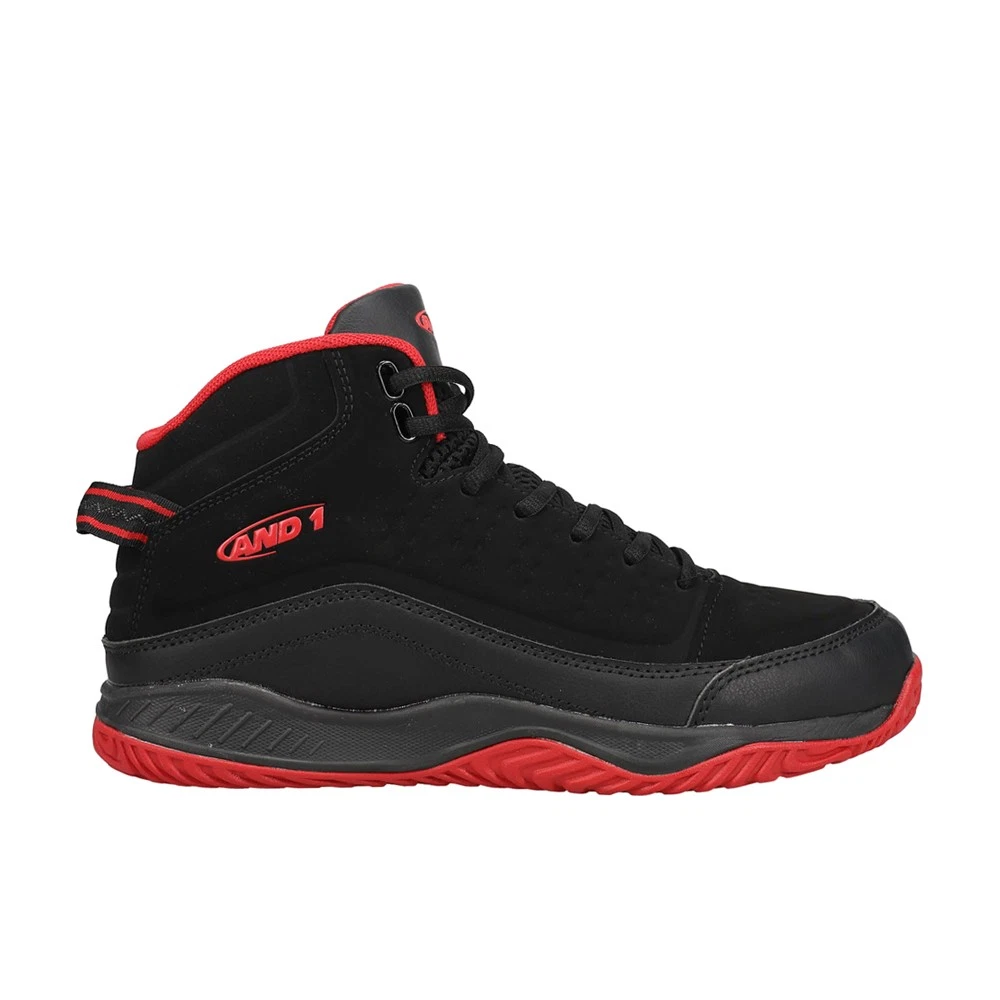 AND1 Pulse 2.0 Basketball Mens Black Sneakers Athletic Shoes AD90080M-BR