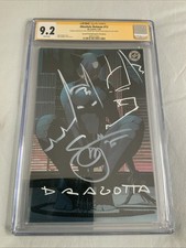 ABSOLUTE BATMAN #13 FOIL DOUBLE SKETCH BY DRAGOTTA AND SNYDER CGC 9.2￼￼