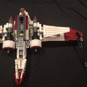 Lego Star Wars 7259 ARC-170 Starfighter - 100% Complete With Manual & Minifigs!!