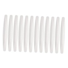 12pcs Car Door Edge Guards Protectors Anti-Collision Side Door Edge White
