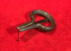 ORIG CIVIL WAR ERA SOLDIER'S JEW'S HARP / JAW HARP / MOUTH HARP