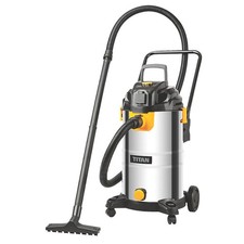 Titan Wet And Dry Vacuum Cleaner Electric Hoover Wheeled Heavy Duty 1500W 40Ltr