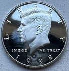 1998-S Kennedy Half Dollar Proof 90% Silver-INV#8585