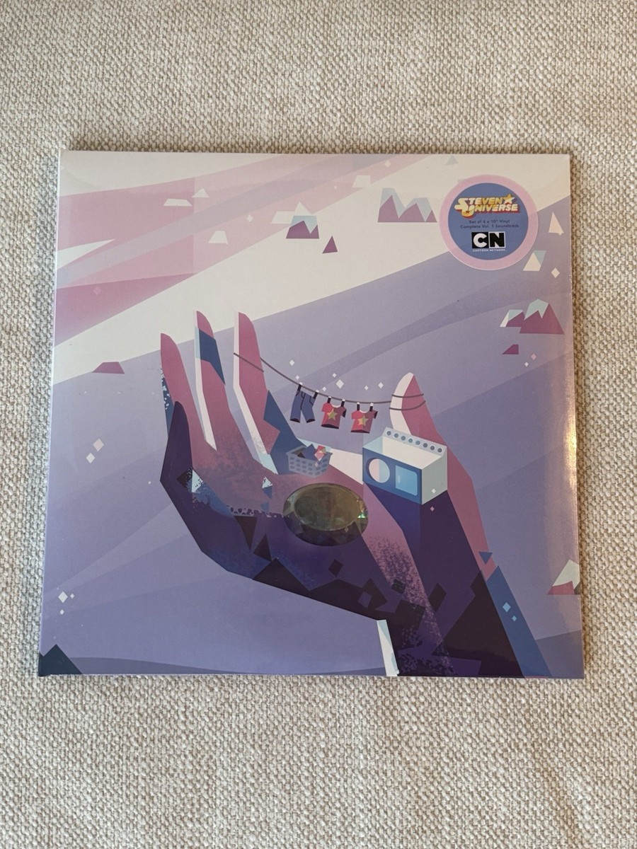 Steven Universe Vol. 1 Soundtrack Vinyl Record 4 x 