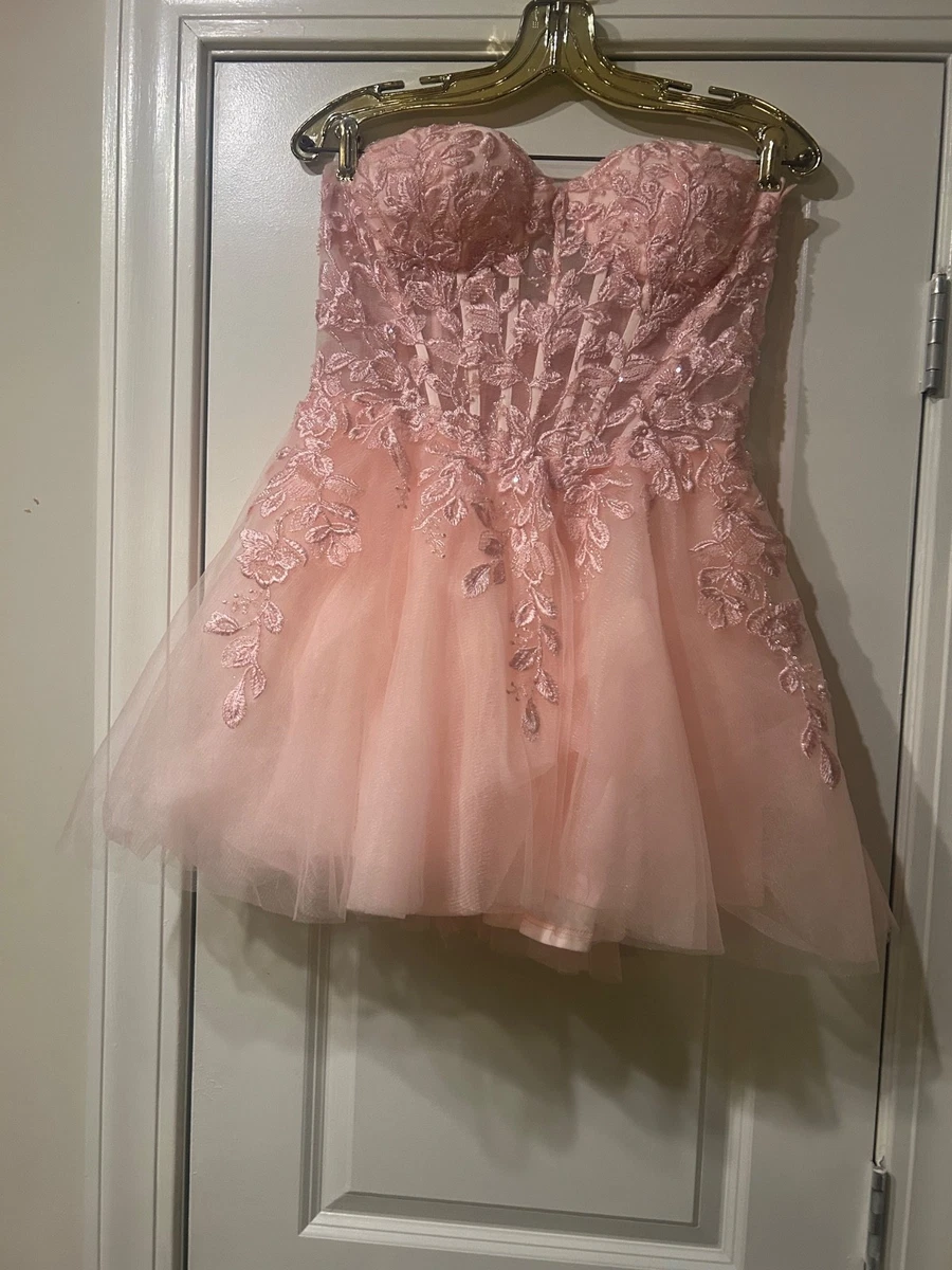 pink bandeau embroidered lace bodycon dress Gracie | Pink Lace Bandeau Maxi Dress  Club L London