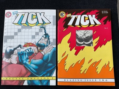 THE TICK #2 Special Edition + Die-Cut.  #2344 Of 3000. Superman Parody