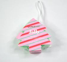 Spongelle Jolly Twinkling Holly Tree Ornament Body Wash Buffer 7+ Uses