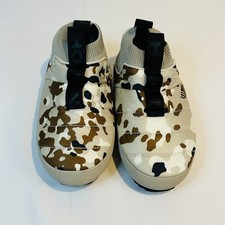 HOLDEN Stretch Knit Camo Print Quilted Shell Slippers Women's S 6-8
