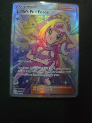Lillie's Full Force (Full Art) 230/236 Sm-Cosmic Eclipse Holo Near Mint