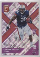 2018 Panini Elite Draft Picks Aspirations Purple 3/99 Kamryn Pettway #128 0q3