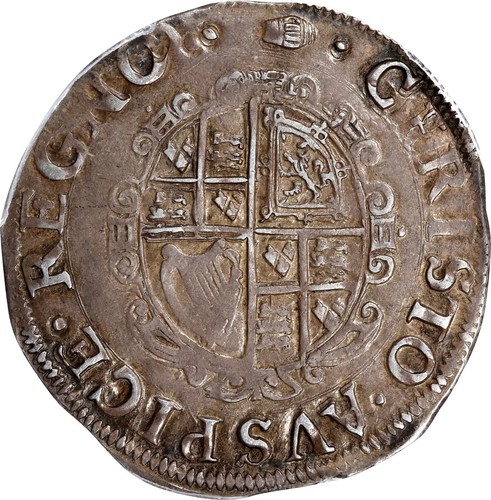 ENGLAND KING CHARLES I 1636-1638 1 SHILLING SILVER COIN, PCGS CERTIFIED AU50 - Picture 4 of 5
