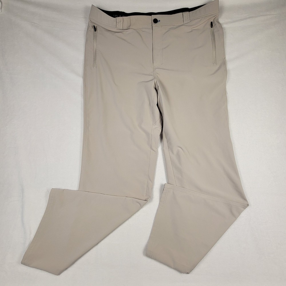 Cooliebar Men's Quick-Dry Performance Pants 40x32 UPF 50+ Beige