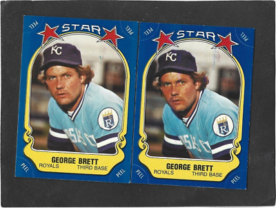 1981 Fleer MLB Star Sticker Checklist George Brett | eBay