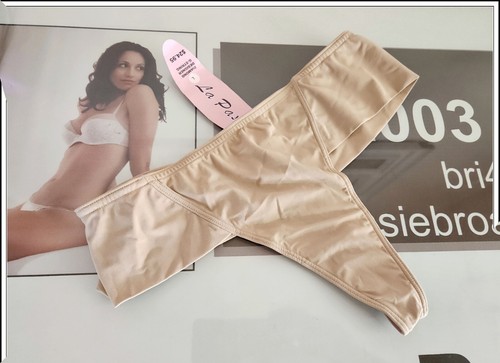 Calvin Klein-Ladies-Size Lge-12-14-Side-Seam-free-G String-Thong-RRP $24.95-Nude