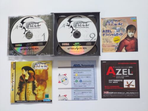 Lot 3 Panzer Dragoon 1 2 3 I II III Zwei Azel Set Sega Saturn SS Japan w/Manual - Picture 7 of 12