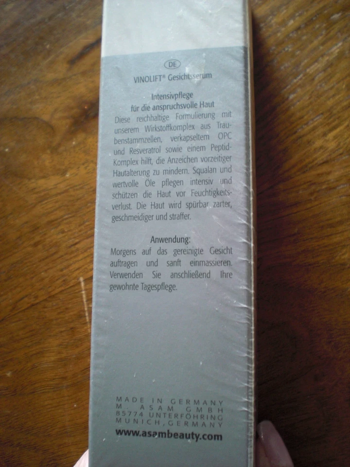 Suero facial sellado M. Asam Vinolift Lipopearls 50 ml/1,69 fl oz Foto 3 de 4
