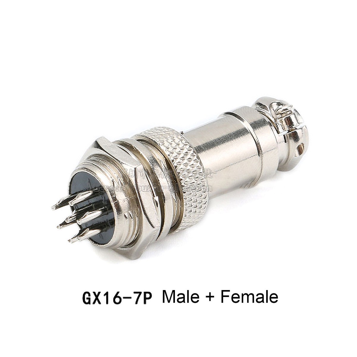 GX16 Aviation Plug 2P- 8Pin Male/Female Plugs Metal Joint Inline