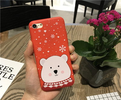 Merry Christmas iPhone case/iPhone Plus case Bear iPhone 7/7 Plus Case 