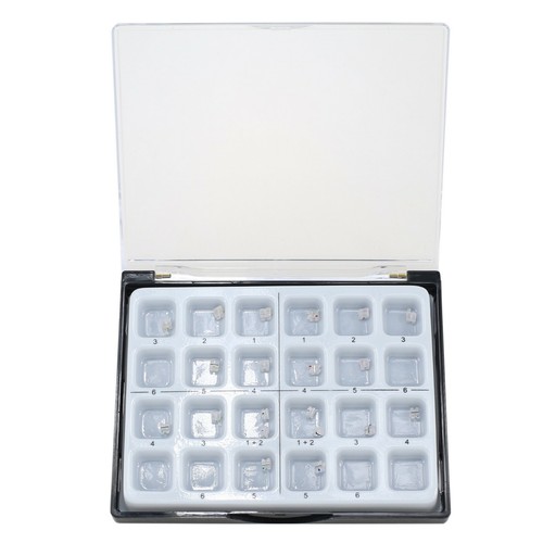Dental Orthodontic Ceramic Bracket Braces Metal Slot MBT Roth 022 018 3 Hook 3M - Picture 18 of 25