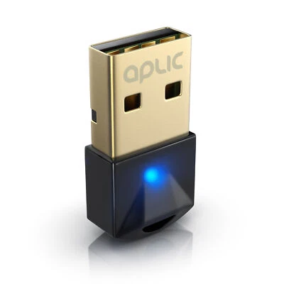 CSL Aplic - USB Bluetooth Stick Nano BT V5.0 Adapter Dongle für PC Laptop 3 MBit/s