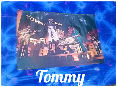 THE WHO POSTER,TOMMY,PINBALL WIZARD,1975,ELTON JOHN, ROGER DALTRY