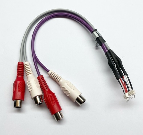 CLARION DB185MP DB285USB RCA CABLE FRONT / NON FADE HARNESS SAME DAY SHIPPING - Picture 2 of 5