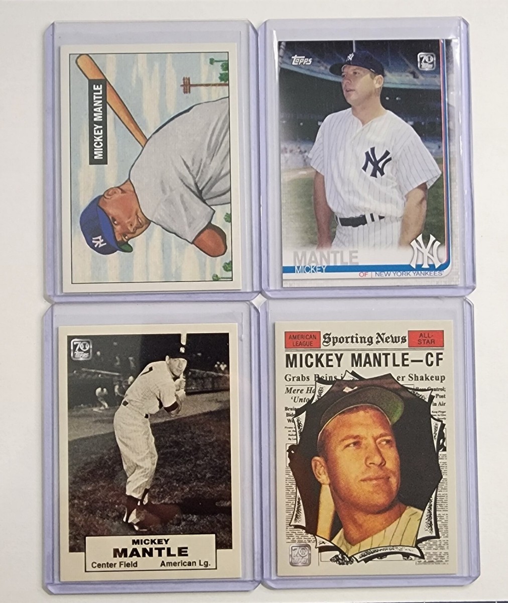 4 Card Mickey Mantle Lot | eBay