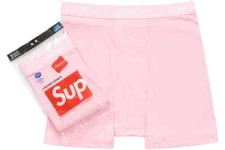 Supreme x Hanes Boxer Briefs (2 pack) - Pink Sizes - S, M, L, XL