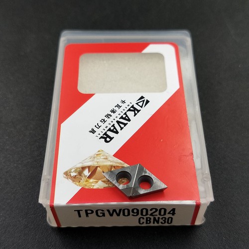 2pc TPGW090204 CBN30 Boron Nitride diamond insert carbide insert for steel ,iron - Picture 4 of 5