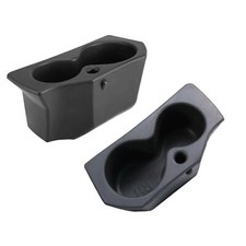 Left&Right Door Panel Cup Holder Insert For 2009-2018 Dodge Ram 1500 3500 2500