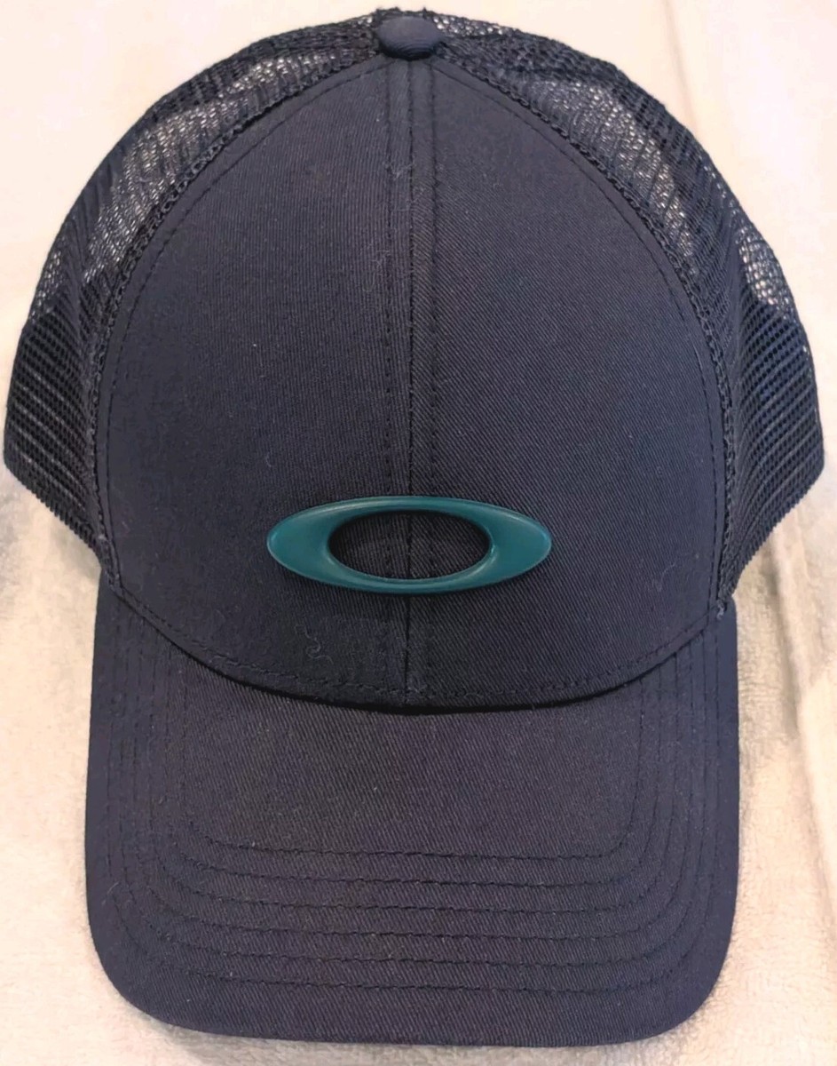Oakley Men's Trucker Eclipse Hat (FOS900005-6ZZ) Universal Blue Snapback  OneSize