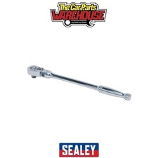Sealey AK661F Premier Pear-Head Ratchet Wrench with Flexi-Head & Flip Reve