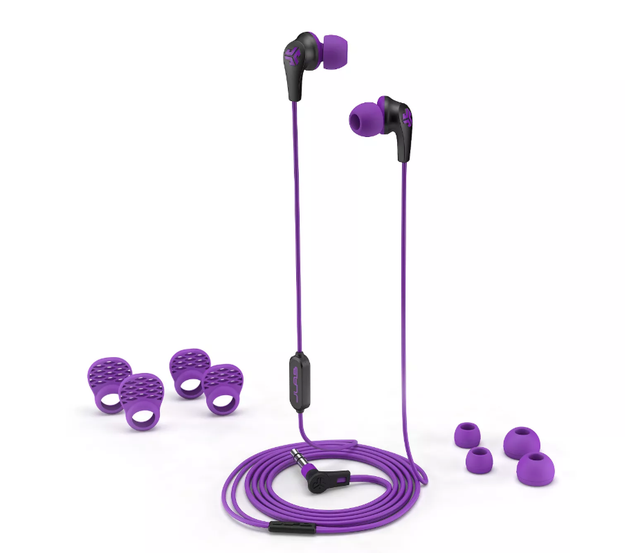 JLab JBuds Pro earbud Wired Headphones with Universal Mic - Purple Orchid | eBay