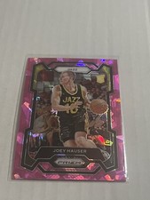 2023-24 Panini Prizm Joey Hauser RC Rookie Pink Cracked Ice Prizm