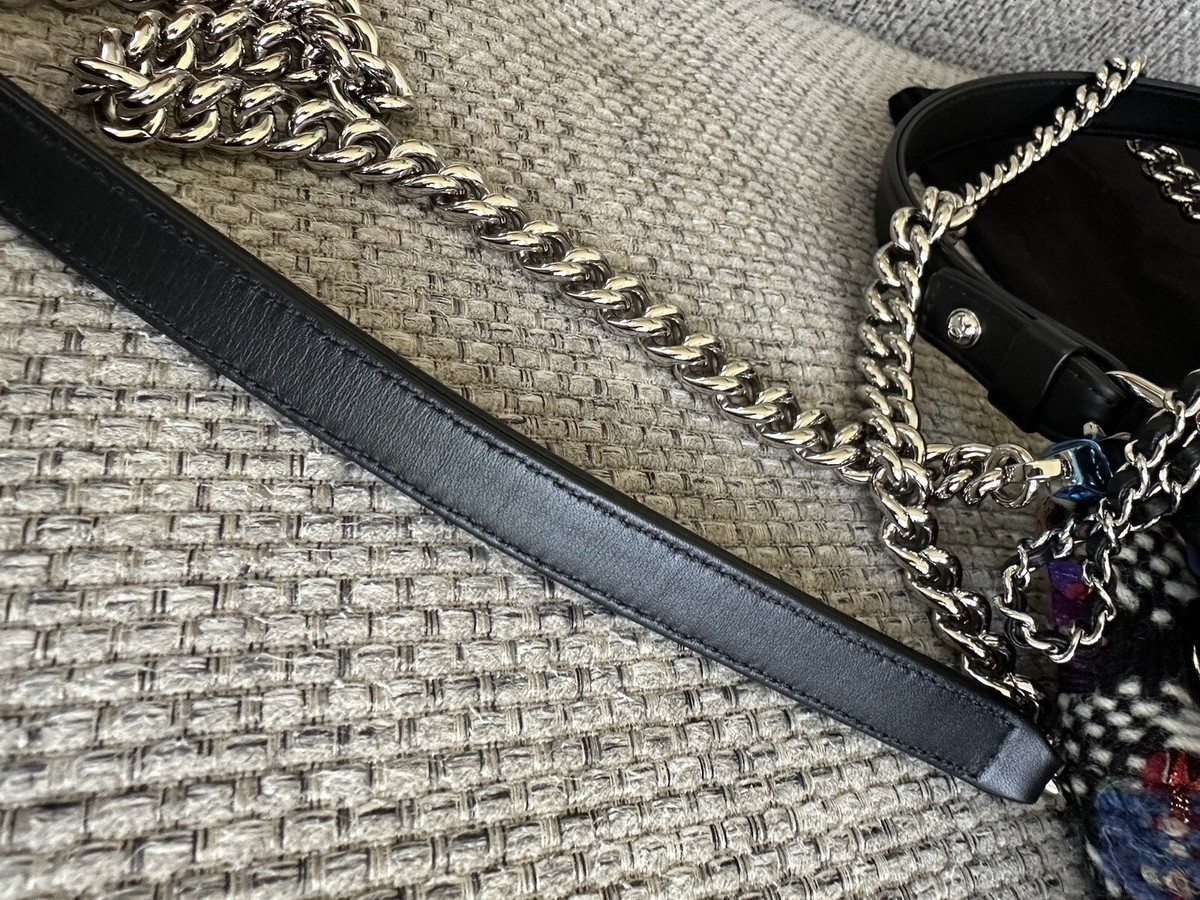 CHANEL 16K Purple Tweed SHW Drawstring Bucket Bag | eBay