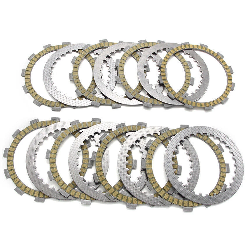 Kit de placa de disco de fricción de embrague para Suzuki GSF650S Bandit S GSX600 Katana GSX750W Foto 2 de 4