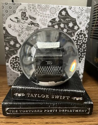 TTPD スノードーム Taylor Swift  globe Taylor Swift TTPD Snow Globe – The Swiftie Department
