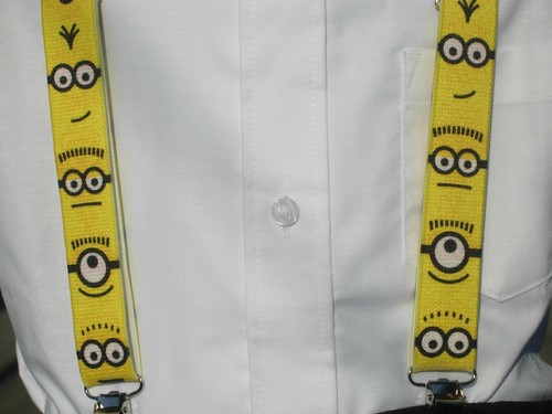 Toy Story Suspenders - Yellow Cartoon Suspenders - Boys Suspenders - Small Size - Picture 3 of 3