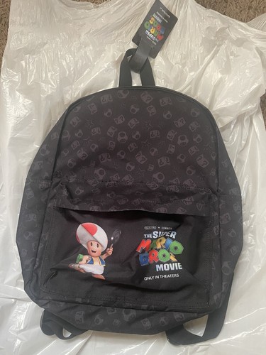 The Super Mario Bros Movie 2023 Backpack New Promo RARE! - Picture 2 of 3