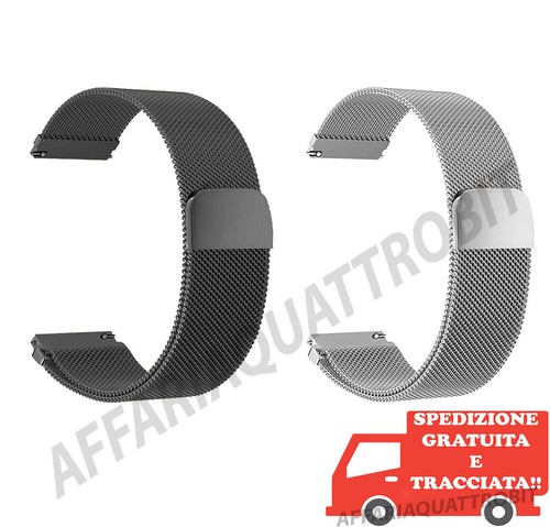 Cinturino maglia milanese Huawei Watch GT Classic Active GT2 PRO GT 2e  magnetico | eBay