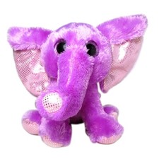 2016 Winkeez Z Laney the Elephant Pink 6" Stuffed Animal