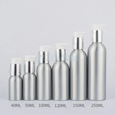 Wholesale Empty Aluminium 40ml-500ml Lotions Pump Bottles Gel Cream Container