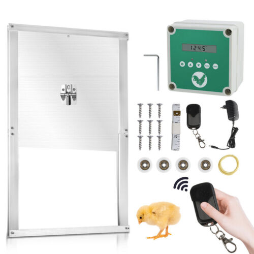 Temporizador de puerta de pollo control remoto abridor automático de puertas - Imagen 1 de 11
