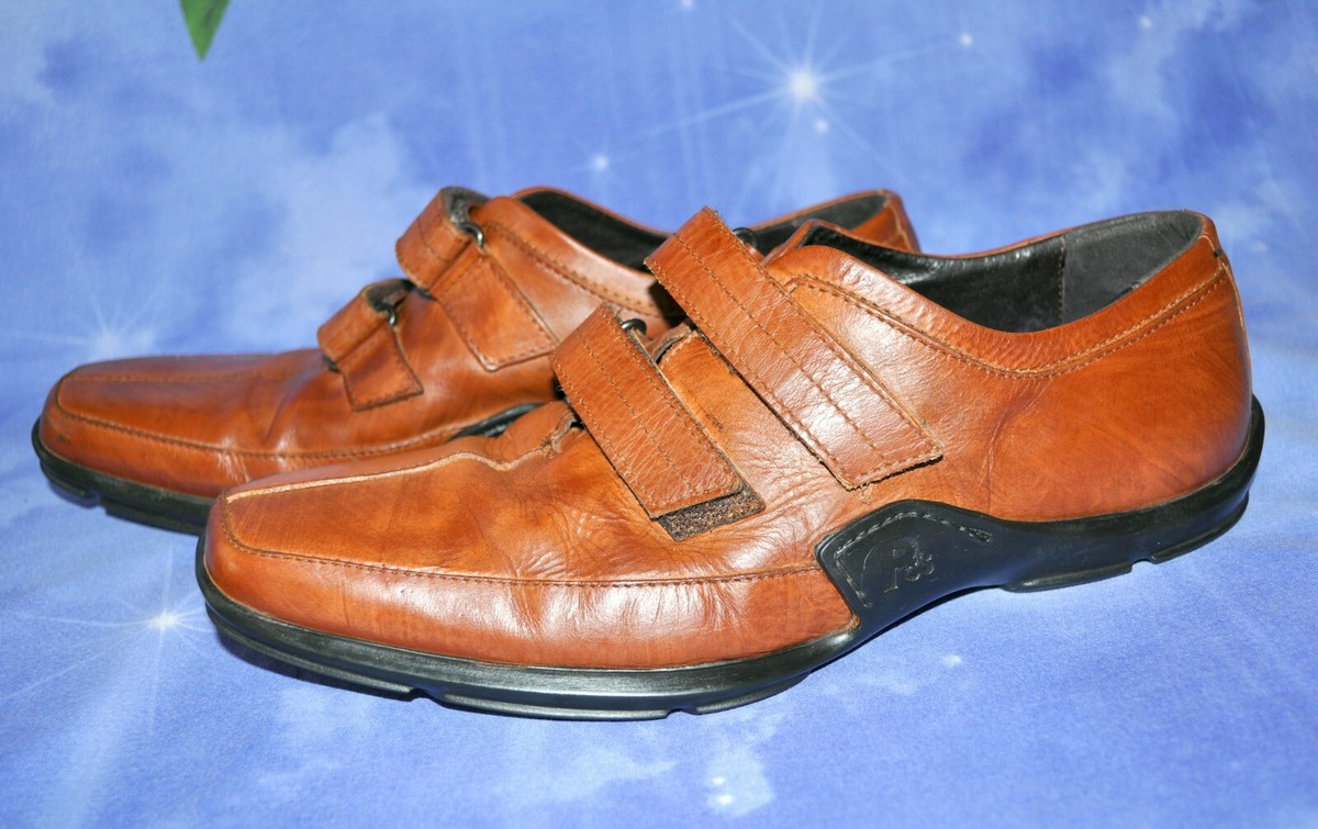 Chaussures Cyclisme Vintage PATRICK T45 Cuir - Années 70 - France - Route Tourisme