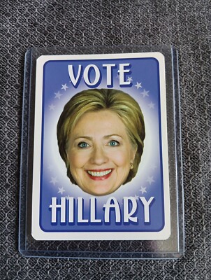 hillary clinton mtg card Amazon.com: END THE WOKENESS The Clinton List Card Game – from The Creators  of The Legendary Trump Poker Cards – Made in The USA – Dark Humor Party  Game for Patriots – main image 0