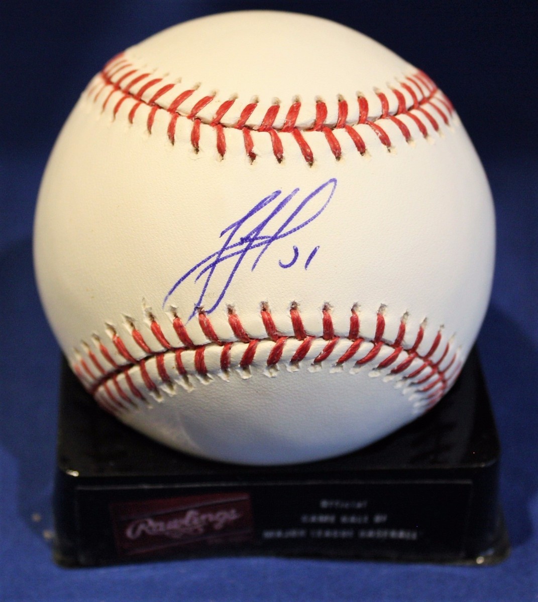 Rawlings Official 2018 MLB Baseball In Display Cube For Sale Online - Foto 9