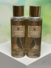 Victoria's Secret Shimmering Shores Fragrance Mist 8.4oz x2
